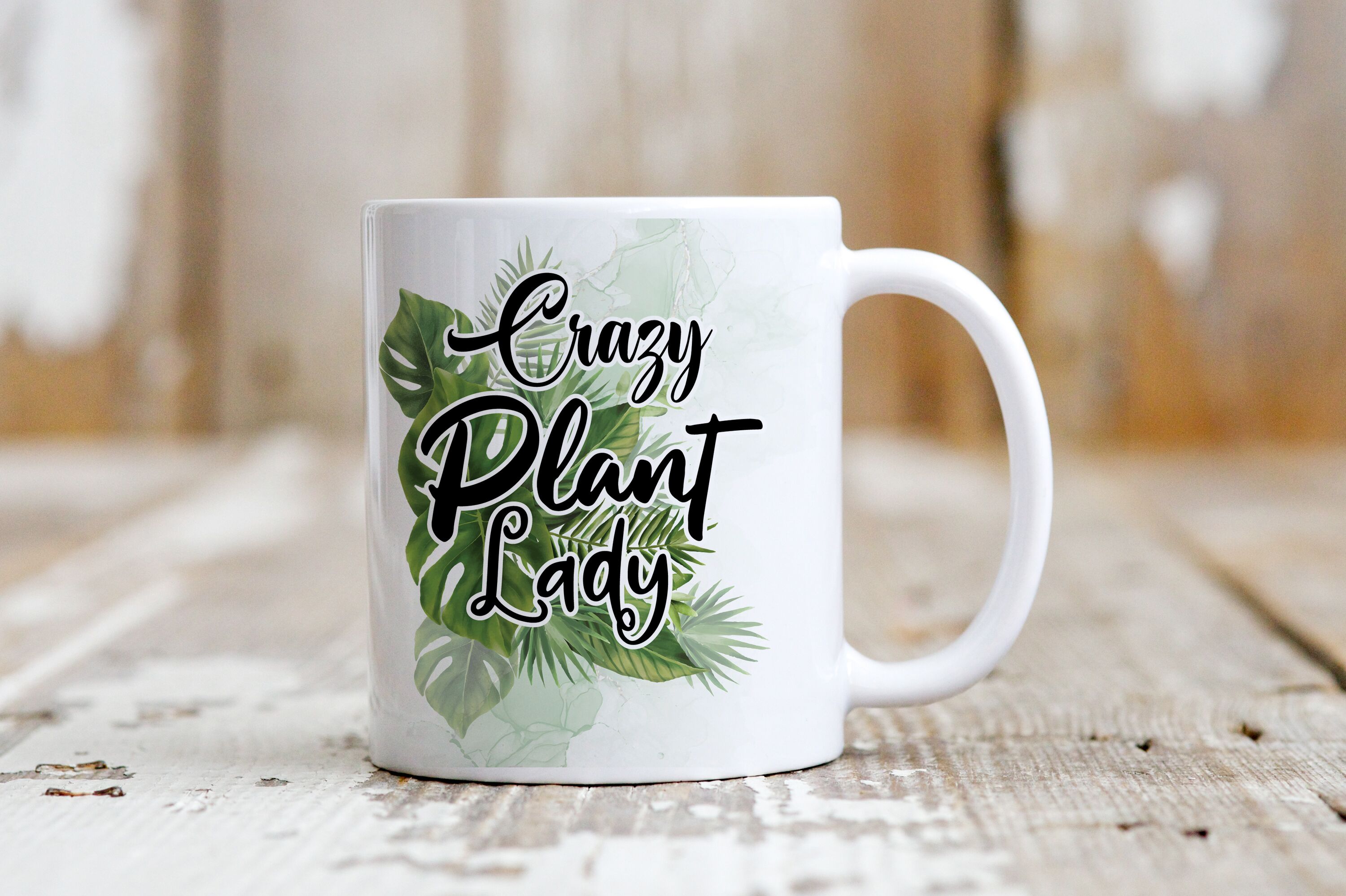 Crazy Plant Lady Mug