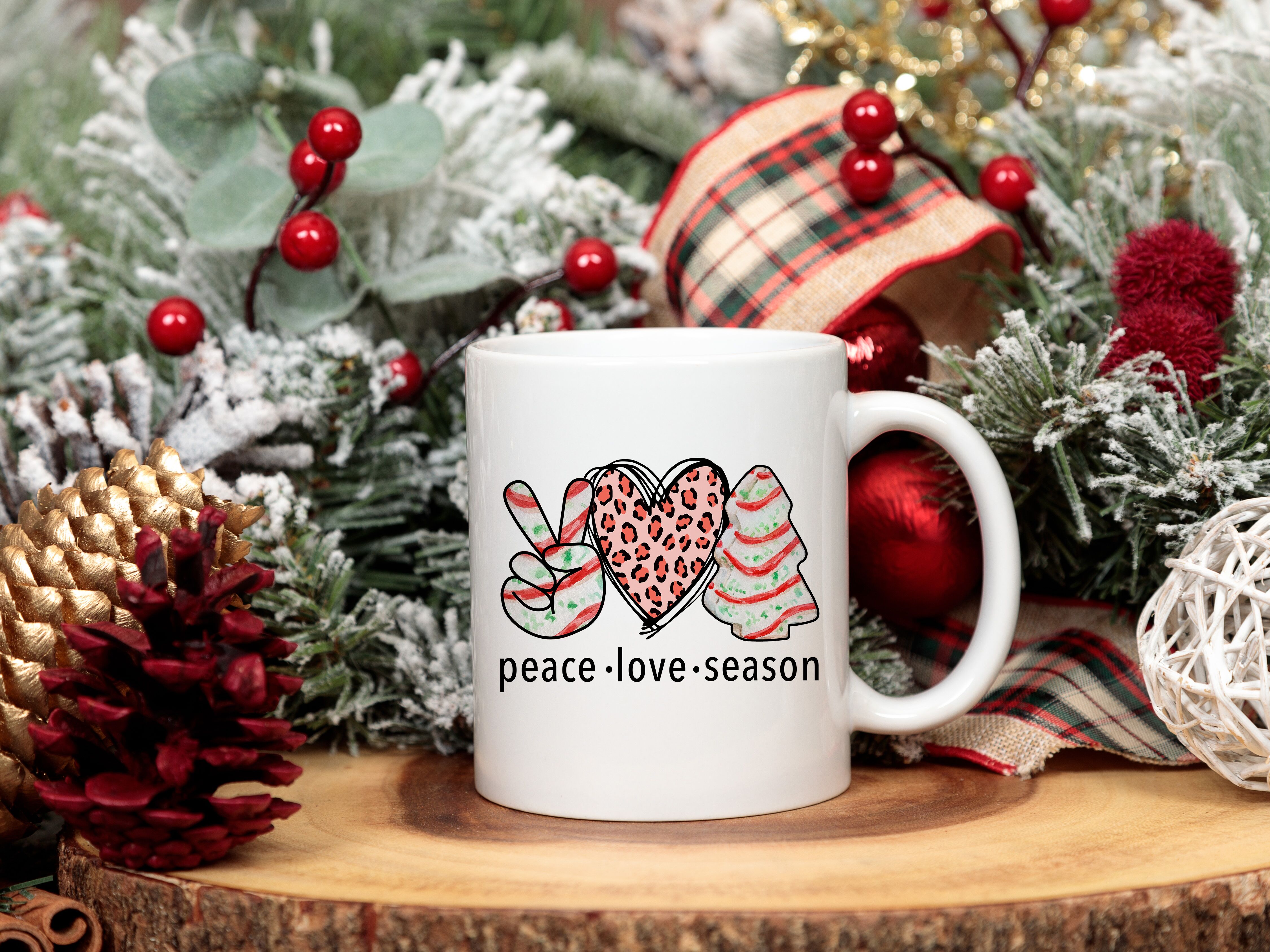 Peace Love Season Mug
