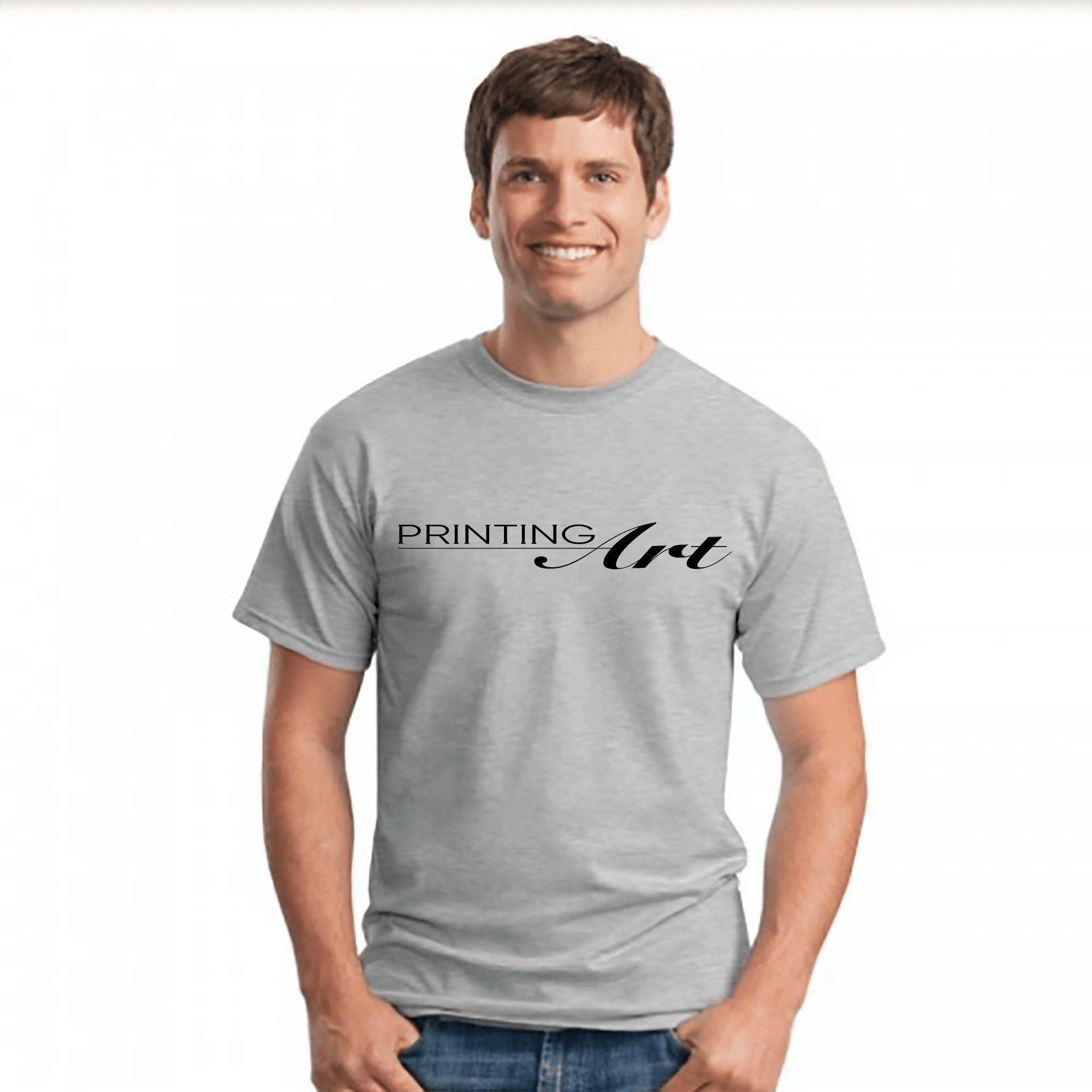 T–Shirt_GRAY MODEL